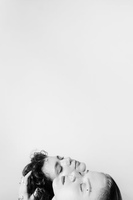 Two individuals in a minimalist lifestyle setting